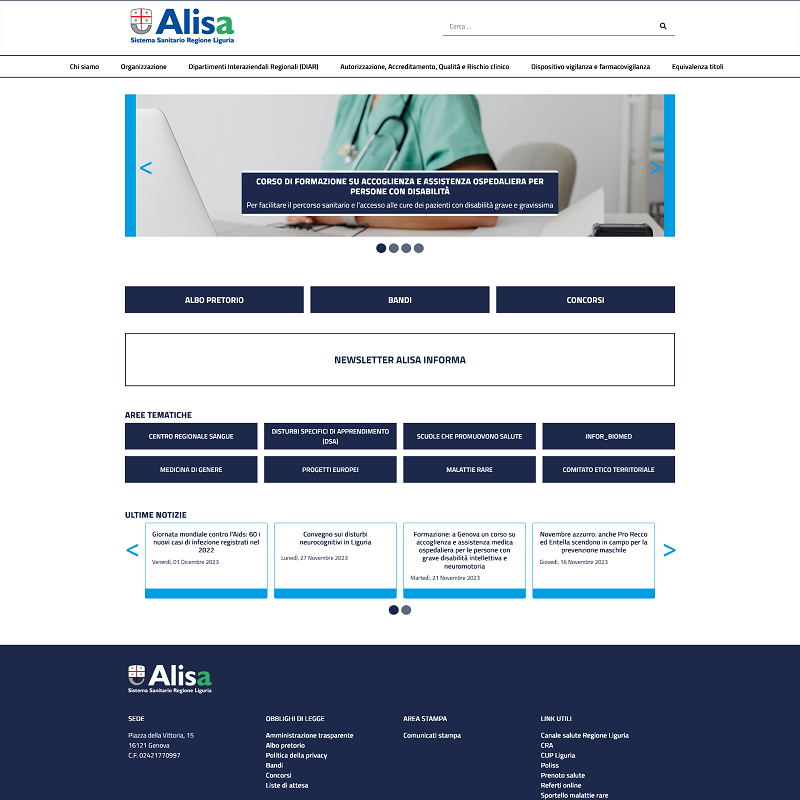 homepage alisa